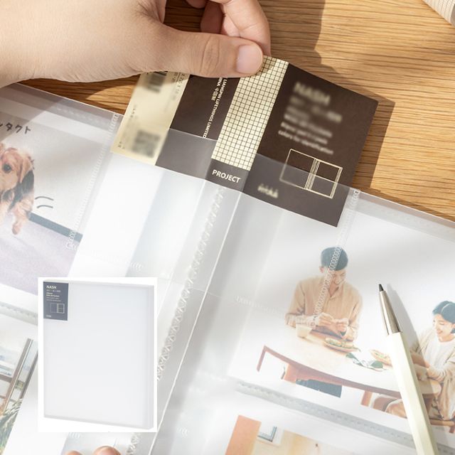 포켓앨범 티켓 포트북 커플사진첩 160P-15.5x12cm