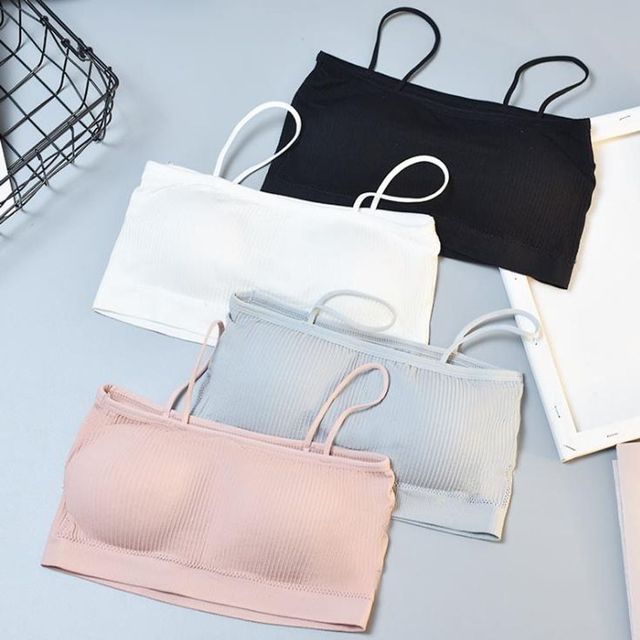 키밍 노와이어 튜브탑 드레스 속옷 여성용 편안한 브라