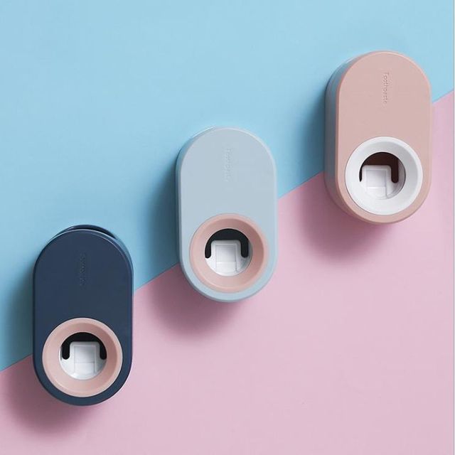 키밍 북유럽 자동 치약짜개 욕실 잡화 생활용품 꽂이 정리