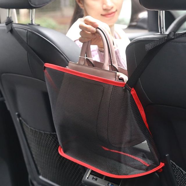 키밍 자동차 수납가방 포켓 틈새 메쉬 포켓 정리함 가방