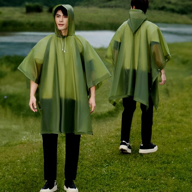 경량판초우비 레인코트 남성 여성 공용 IT-25035
