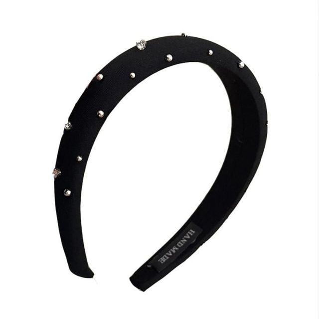 여성 보석 스터드 헤어밴드 머리띠 머리장식