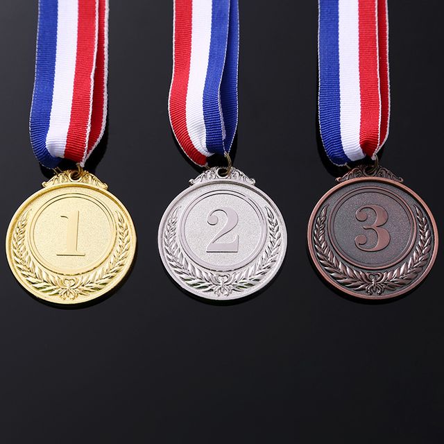 금은동 메달 금메달 우승 체육대회 기념 시상 상장