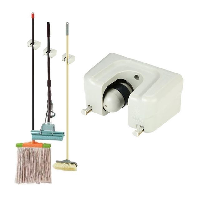 다용도 청소 도구걸이 1구 우산걸이 소품걸이 홀더