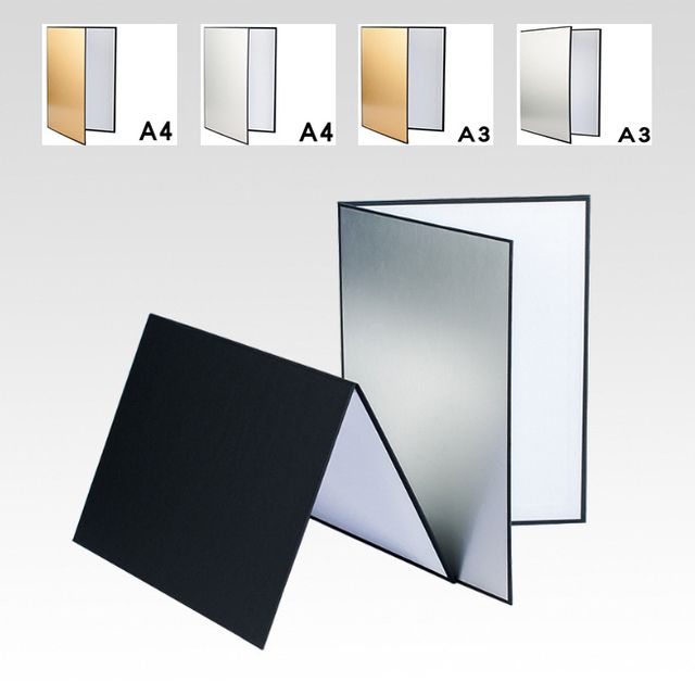 키밍 휴대용 촬영 3색 반사판 A3 A4 역광 조명판