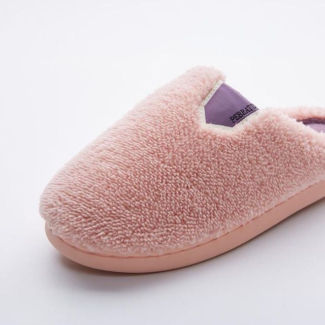 겨울 보온 실내 털슬리퍼 남녀공용 미끄럼방지 홈슬리퍼