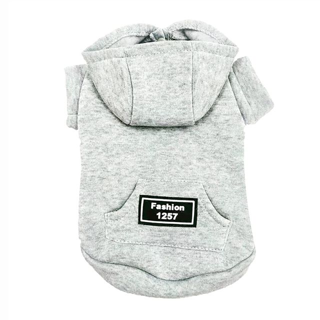 반려동물 가을 겨울 기모 후드티 H-00017