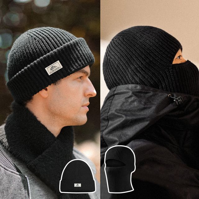 겨울 방한 멀티 듀얼 복면 겸용 비니 URK-426