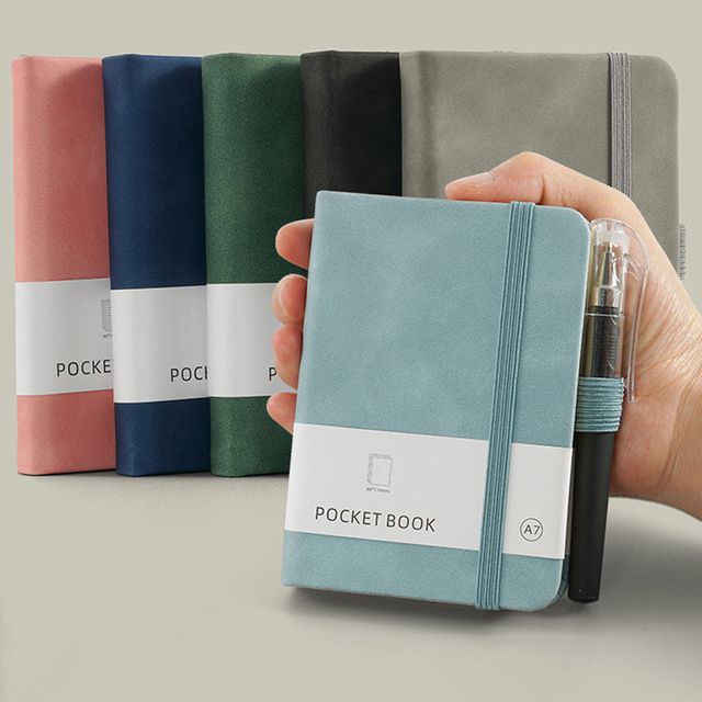 미니 포켓 수첩 줄노트 A7 3color LM-1005203