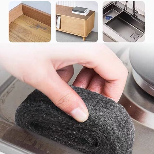 스틸울 울트라화인 0000 5개입 유막제거 표면정리