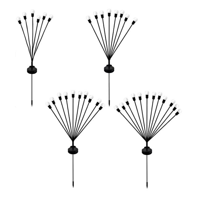 태양광 반딧불 정원등 12구 야외 장식조명
