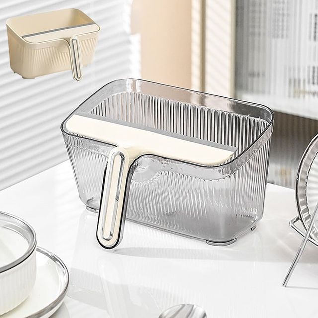 탁상 만능 청소세트 미니 휴지통 가정용 물기 제거