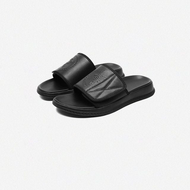 남자 고급 가죽 슬리퍼 사무실 실내화 패션