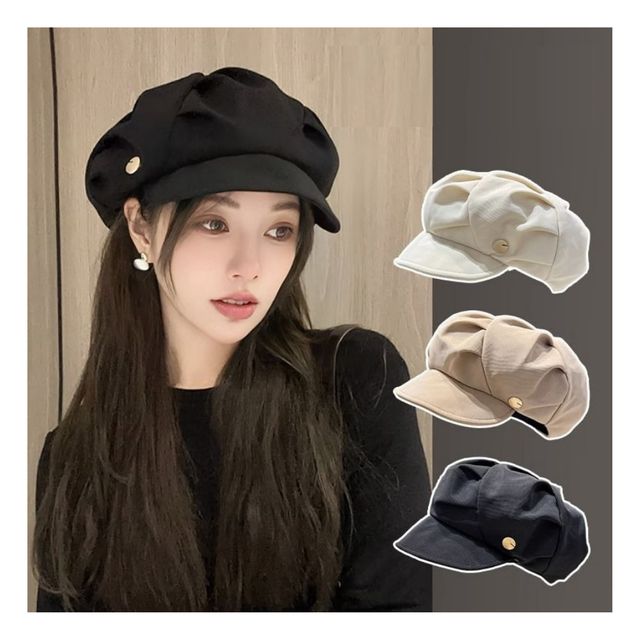 절개 스타일리쉬 베레모 UC-0141