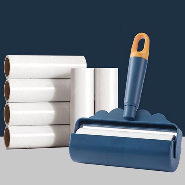 의류 털제거기 롤러 클리너 먼지 제거 테이프 청소 도구