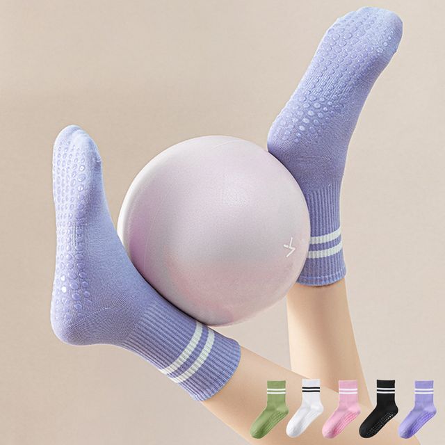 마콘 놀습립 투라인 필라테스 요가양말 SD-251204