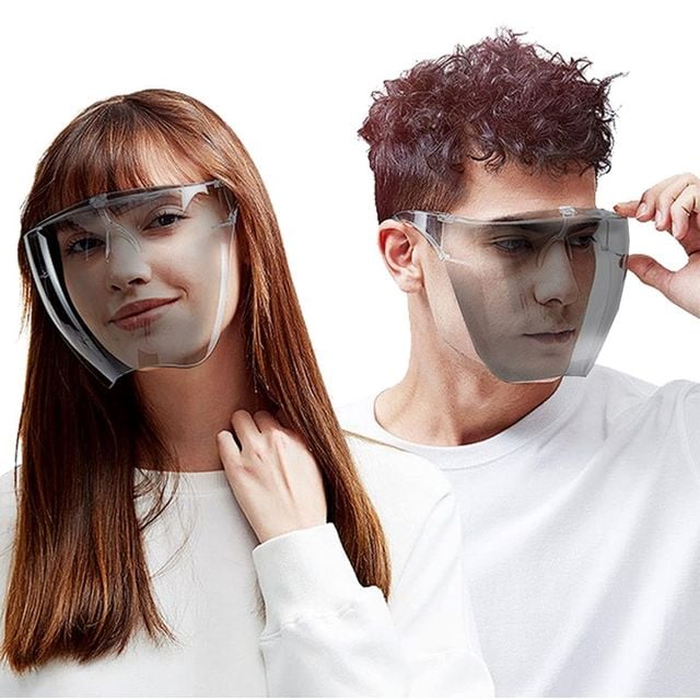 장만A614 안경 풀 페이스쉴드 스포츠 안전고글 블랙 안면보호대 쿠킹마스크 안티오일