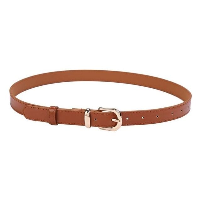 여성 슬림 허리띠 피크닉 벨트 스타일리시 패션 액세서리