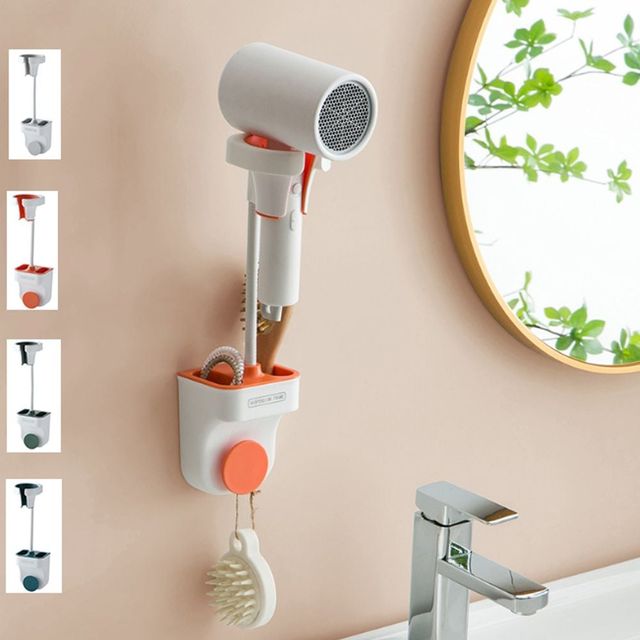키밍 욕실 드라이기 거치대 각도 조절 샤워기 홀더