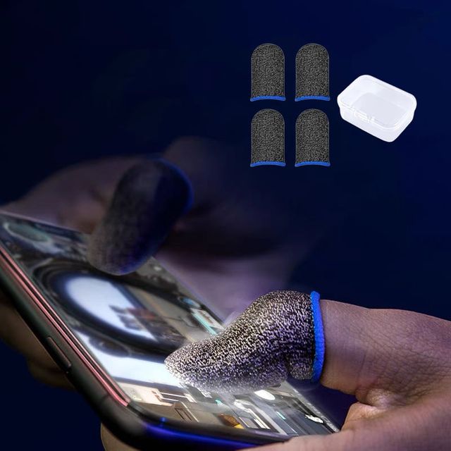 게임용 골무 엄지장갑 2set 스마트폰 터치 손가락장갑