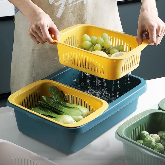 키밍 채반 물빠짐 바스켓 싱크대 채반 다용도