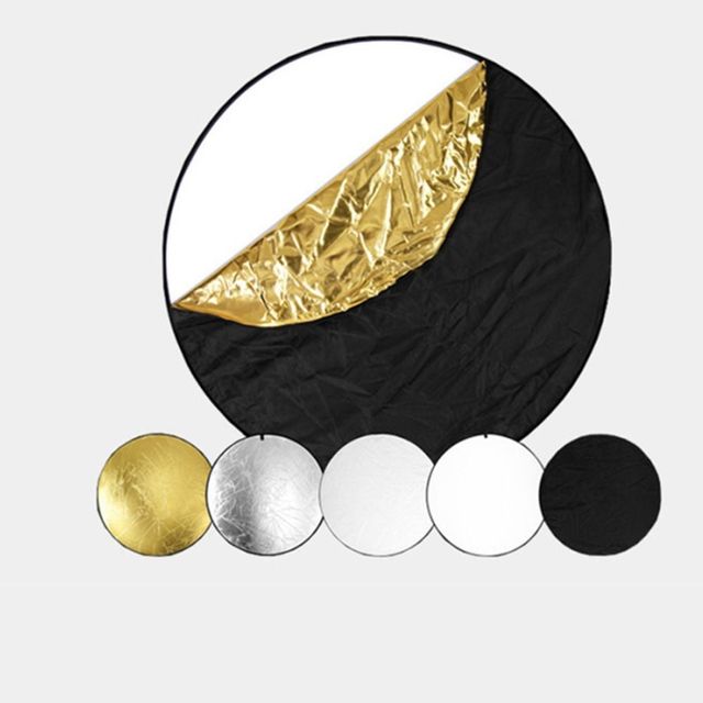 5in1 휴대용 반사판 촬영 조명판 원형 확산판