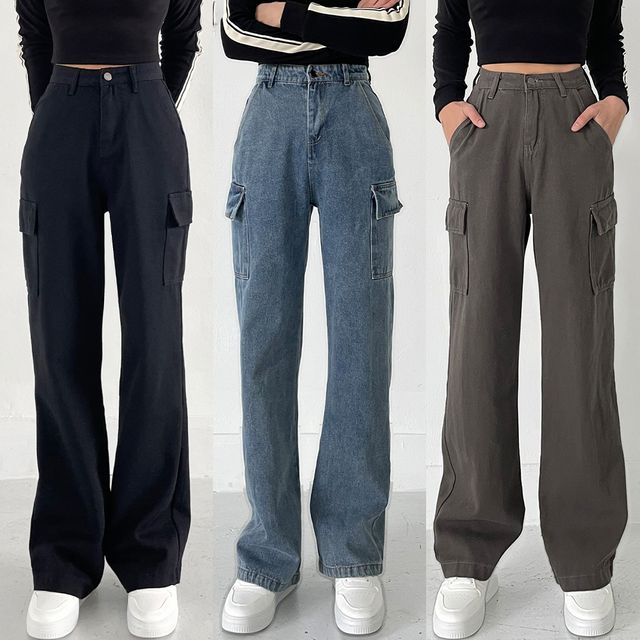 여성용 코튼 카고 일자팬츠 JB-1003640