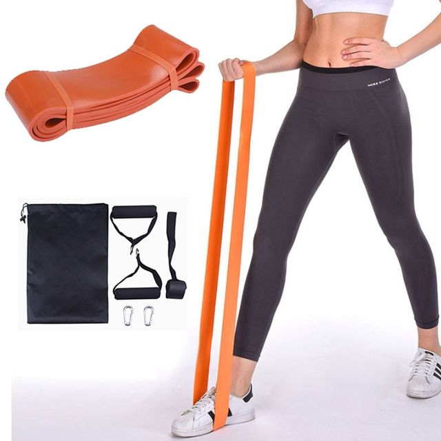 키밍 라텍스 운동 밴드 헬스 튜빙밴드 탄력 강화 훈련용