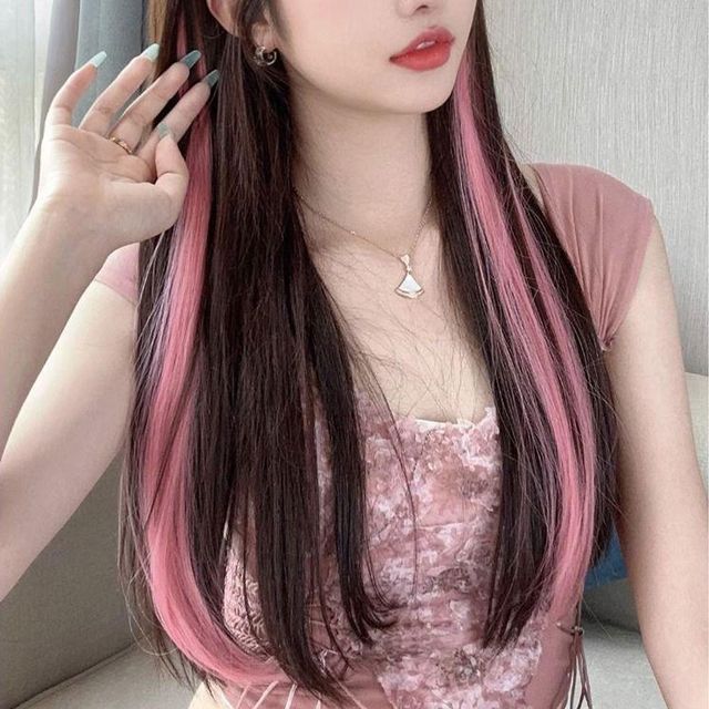 컬러 브릿지 가발 헤어피스 10color LM-1004716