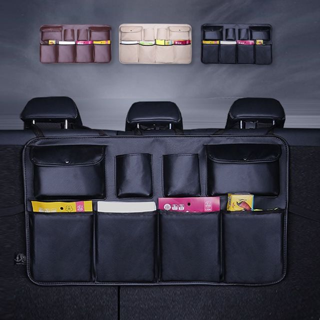 키밍 뒷좌석 수납 포켓 자동차 정리함 차량 공간 활용 용품
