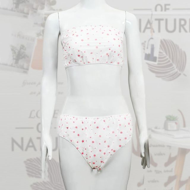 일회용 브라 팬티 10set 여행 간편 속옷 업소용 패턴