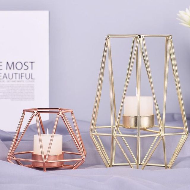 키밍 모던 북유럽 스타일 티라이트 캔들 홀더 인테리어 소품