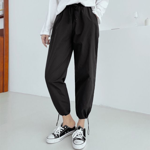 여성 켄티모 밴딩 바스락 팬츠 조거바지 JB-1007284