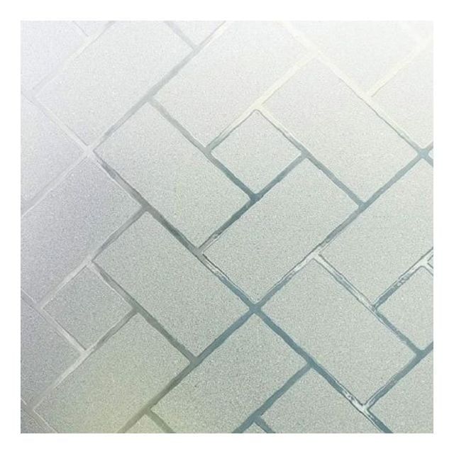 빈티지 무접착 창문 필름 스티커 유리 장식용 3D 효과