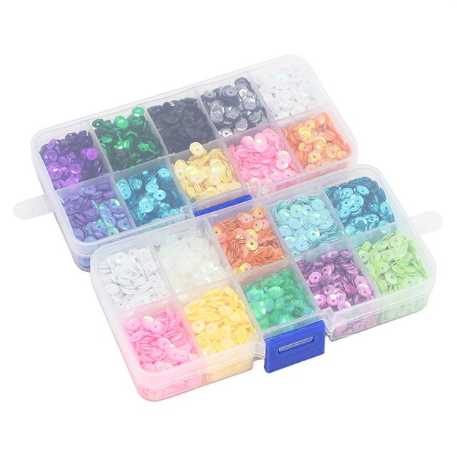 육각 스팽글 비즈 재료 액세서리 DIY 만들기 반짝이