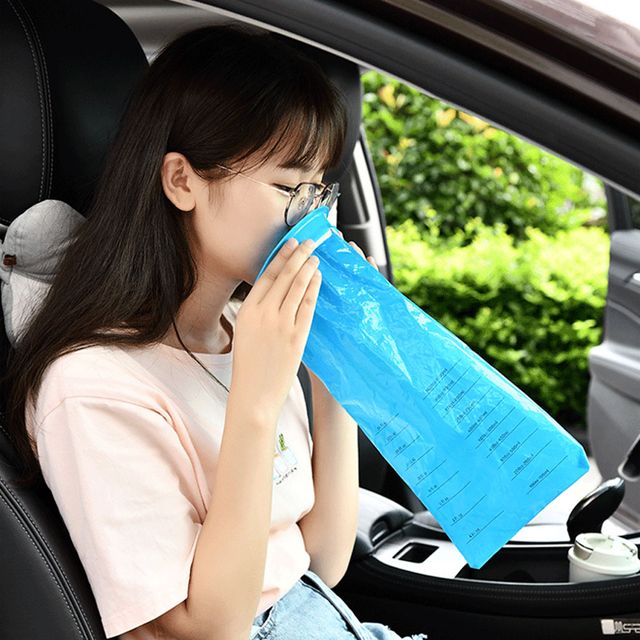 자동차 휴대용 멀미 구토 봉투팩 주머니 일회용 소변
