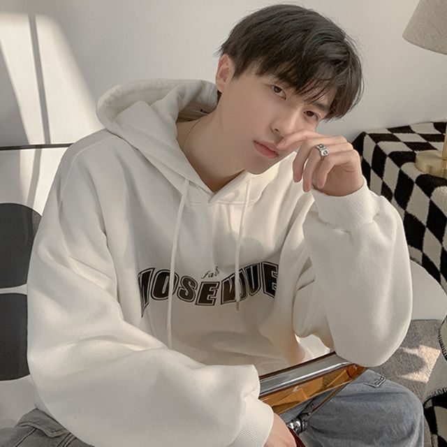 긴팔 후드티 간절기 오버핏 기모 티셔츠 남자 상의