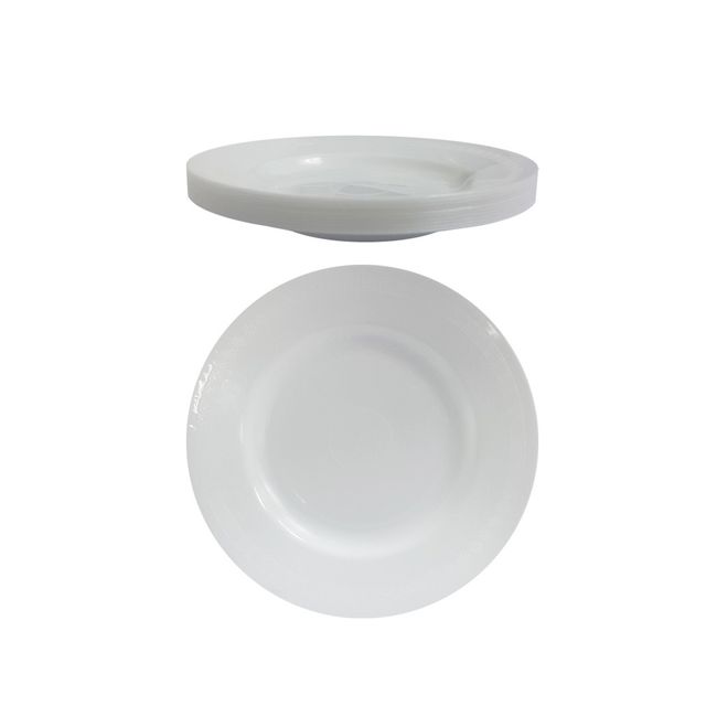 다회용 17cm원형접시 일회용기 중7호 10개
