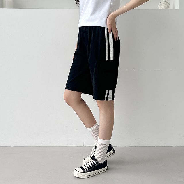 그론디아 사이드 투라인 카고 반바지 SD-250615