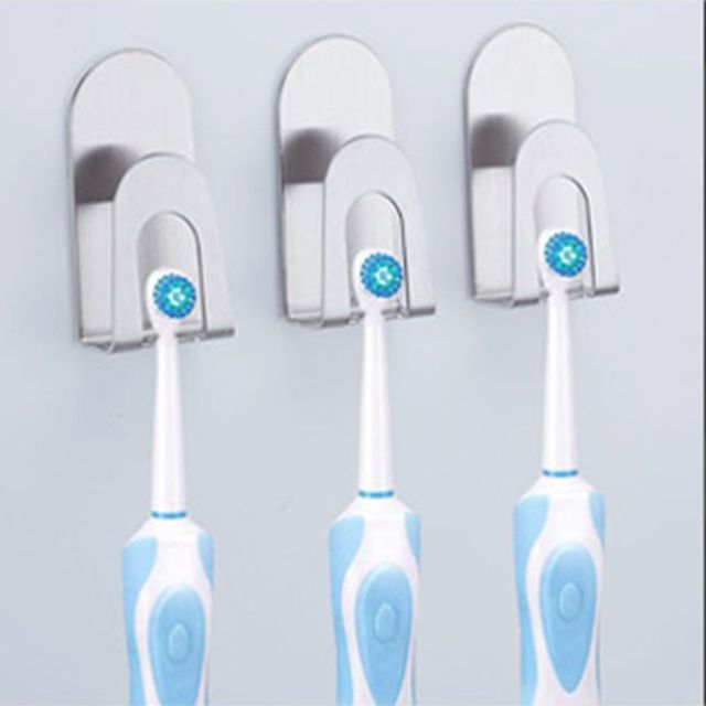 무타공 칫솔꽂이 칫솔홀더 스탠드 걸이 세트