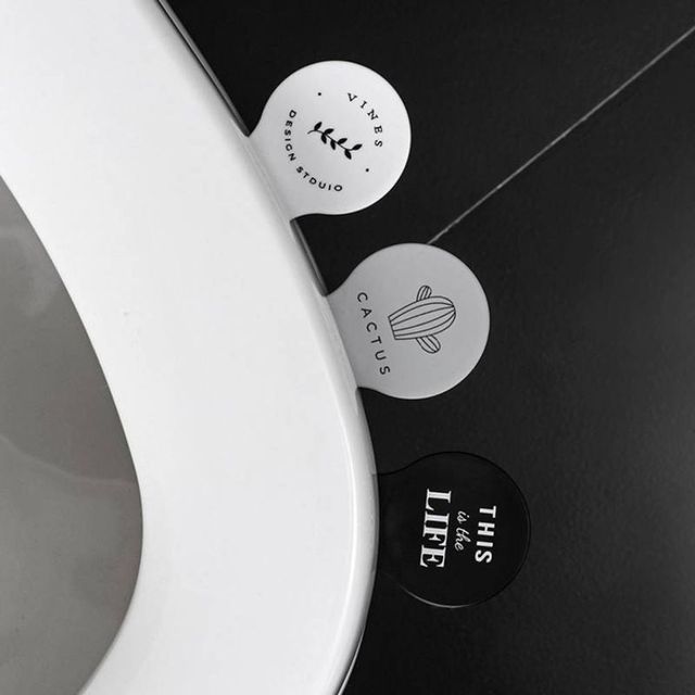 변기 손잡이 화장실 뚜껑걸이 욕실용품 편리한 사용