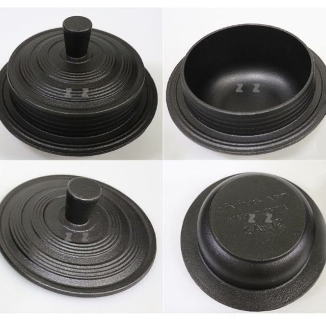 통주물 가마솥 인덕션 무쇠 가마솥 무쇠 냄비 18cm