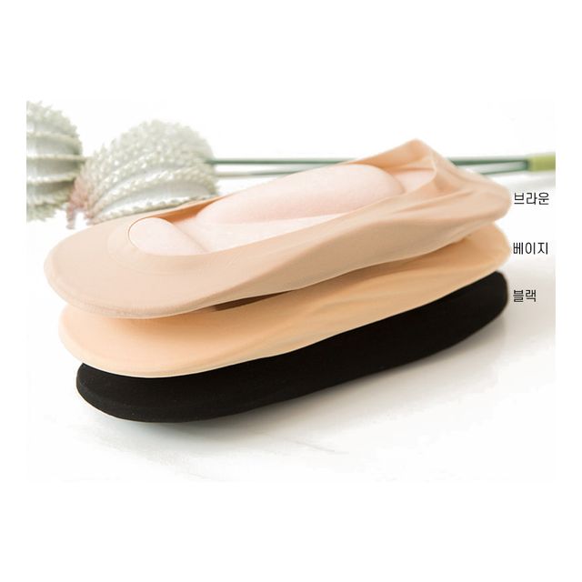 덧신 미끄럼방지 구션 페이크삭스 풋케어 21cm 23cm