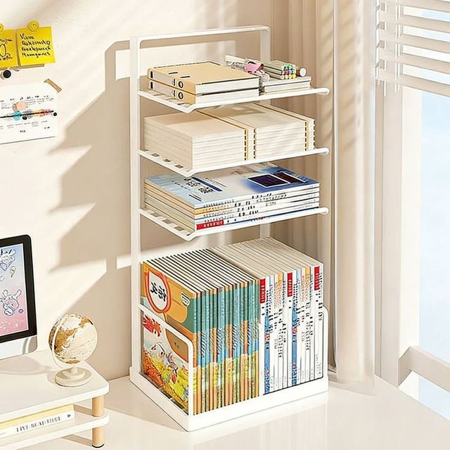 수납 선반 책꽂이 서류정리함 파일 정리대 3칸 4칸