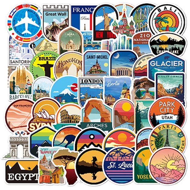 캐리어 노트북 리무버블 스티커 LM-0299