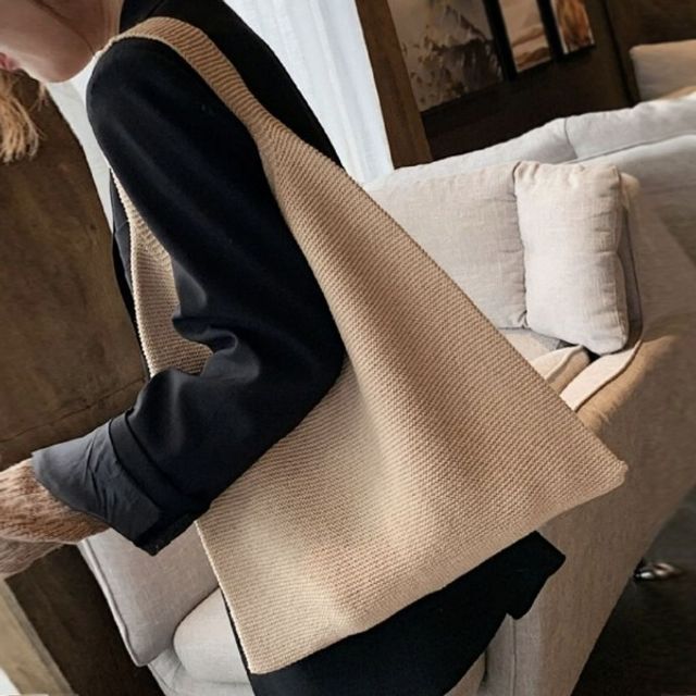 9컬러 심플 니트 숄더백 OSM-1006978