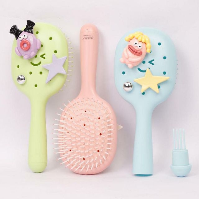 두피 마사지 볼륨 헤어 브러쉬 헤어빗 쿠션빗