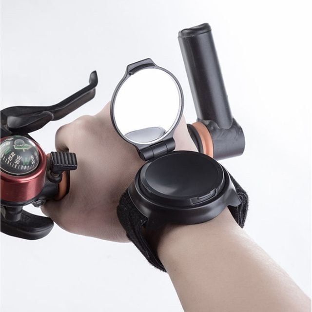자전거 손목 백미러 후사경 바이크 거울 360도회전