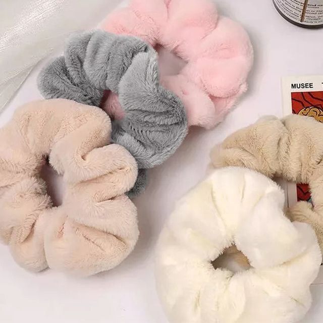 7컬러 래빗퍼 곱창 머리끈 곱창밴드 올림머리 똥머리