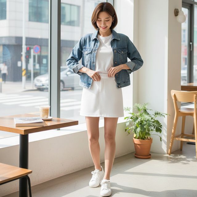 레인클 데이지 속바지 미니 스커트 SD-260520